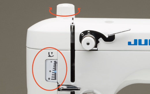 Presser Foot Pressure Adjustment