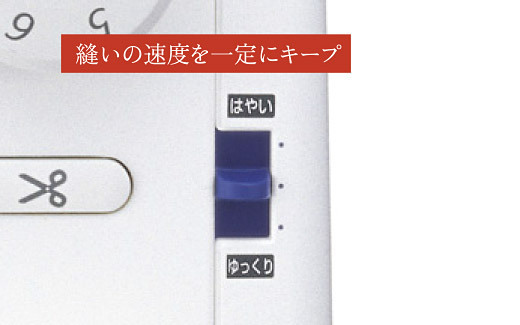 スピードコントロールつまみ