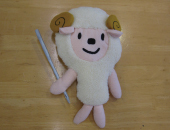 JUKI マスコットキャラクター　ハリー先生ぬいぐるみ